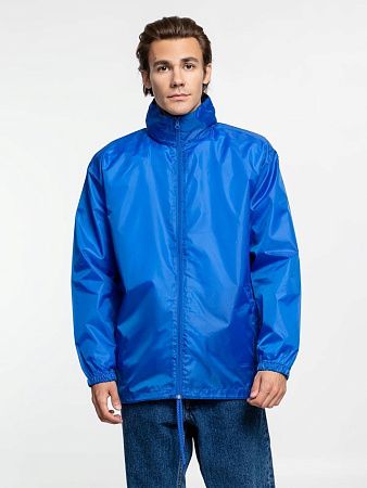 Ветровка унисекс Shift, ярко-синяя, размер L