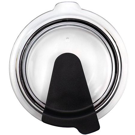 Кружка с крышкой Velvet Duo, софт-тач, чёрная