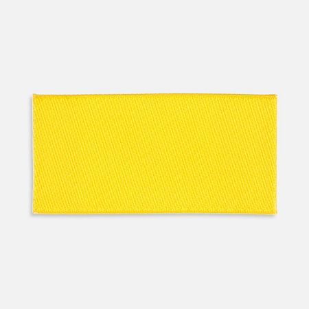Лейбл тканевый Epsilon, XXS, желтый