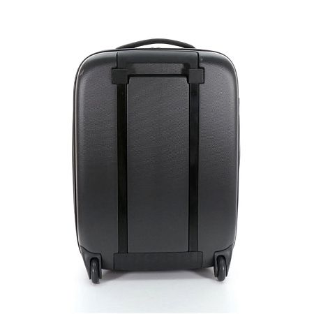 Чемодан складной Rollink Earth 55x40x20 см, 2 колеса, черный/зеленый