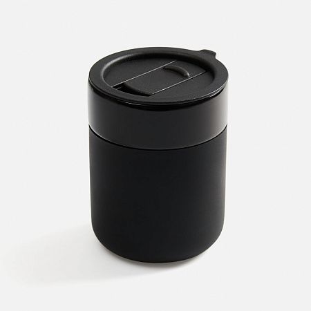 Кружка Nabo с силиконовым держателем, черная