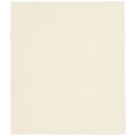 Плед Shirr, молочно-белый