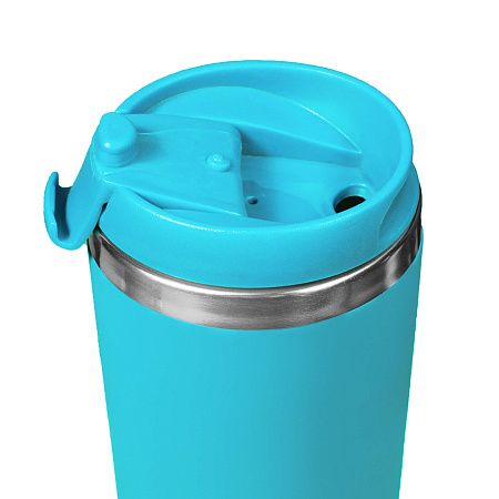 Термокружка KOMO SOFT COLOR 420мл. Бирюзовая 6060.16