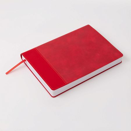 Ежедневник Intero Horizontale 1/5 недатированный, красный