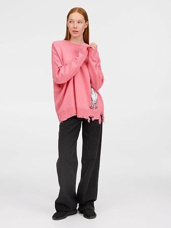 Джемпер Sharpick, розовый (фламинго), размер S/M