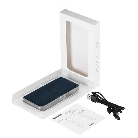Внешний аккумулятор Ин Велюр (In Velour) 10000 mAh, серый