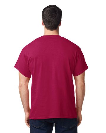 Футболка HEAVY COTTON, ТЕМНО-ВИШНЕВЫЙ L