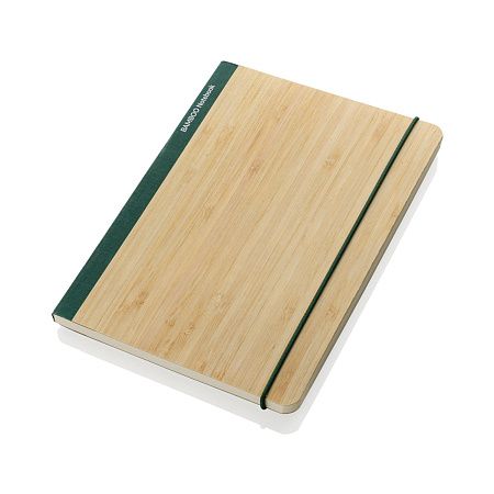 Блокнот Scribe с обложкой из бамбука, А5, 80 г/м²