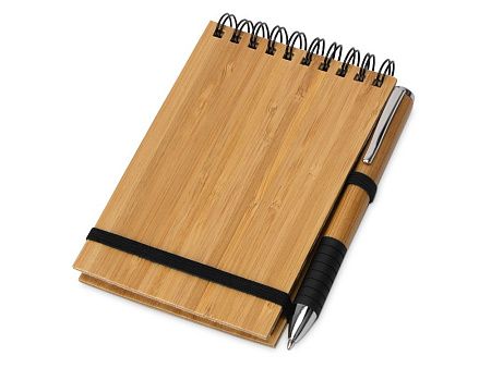 Блокнот «Kawasaki S» с обложкой из бамбука