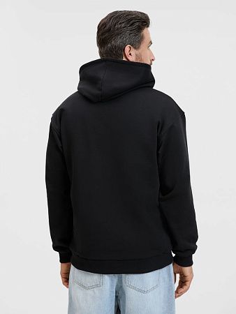 Худи унисекс оверсайз Songo, черное, размер XS/S