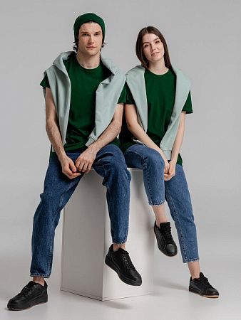 Футболка Imperial 190, темно-зеленая, размер XXL