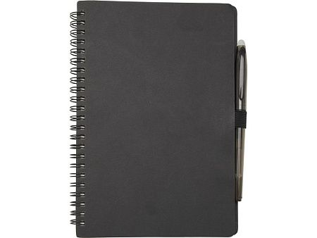 Блокнот А5 «Slate» с шариковой ручкой