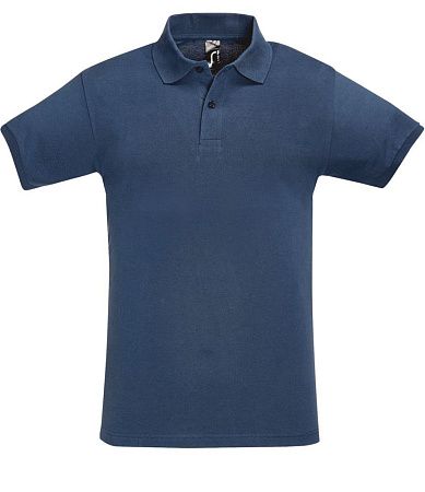 Рубашка поло мужская Perfect Men синий джинс, размер S