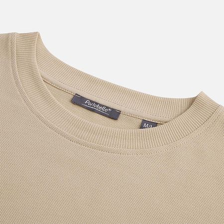 Футболка унисекс премиум AURA, бежевый