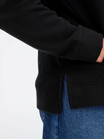 Худи оверсайз унисекс Tolla, черное, размер M/L