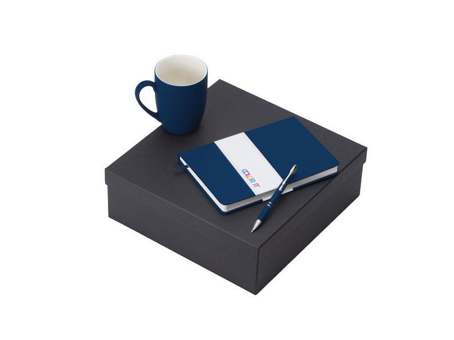 Подарочный набор «COLOR IT» с блокнотом, металлической ручкой и кружкой