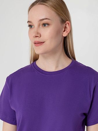 Футболка унисекс T-Bolka 160, фиолетовая, размер 4XL v2