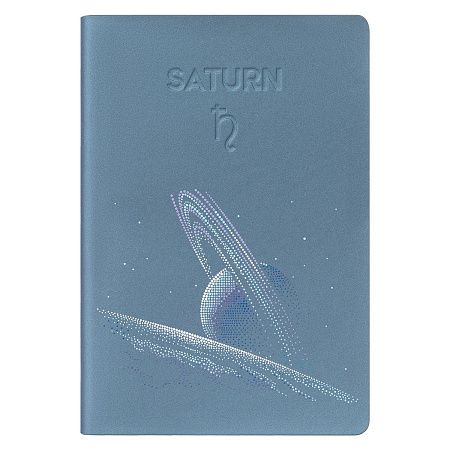 Ежедневник Moon river недатированный, стальной