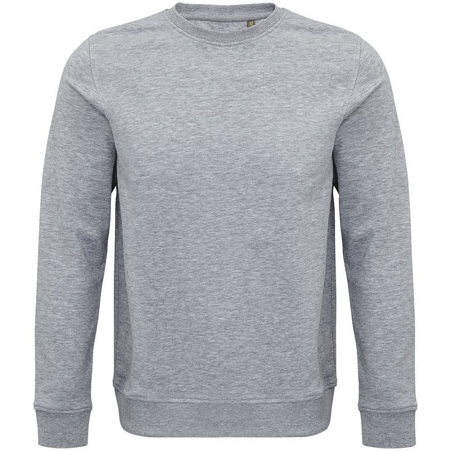 Свитшот унисекс Comet, серый меланж, размер 4XL