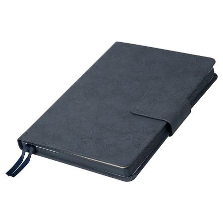 Ежедневник Alfa Garda Nuba А5, темно-синий, недатированный, в твердой обложке в сливбоксе