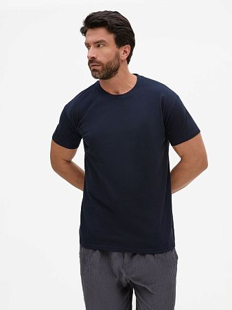 Футболка унисекс Regent 150, темно-синяя (navy), размер 5XL