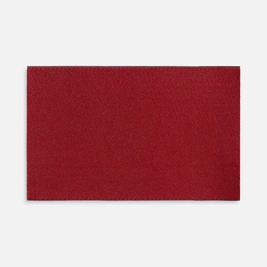 Лейбл тканевый Epsilon, XL, бордовый