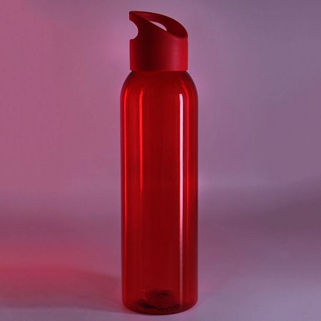 Бутылка пластиковая для воды Sportes, красная