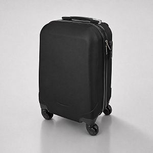 Чемодан Travel, цвет: черный