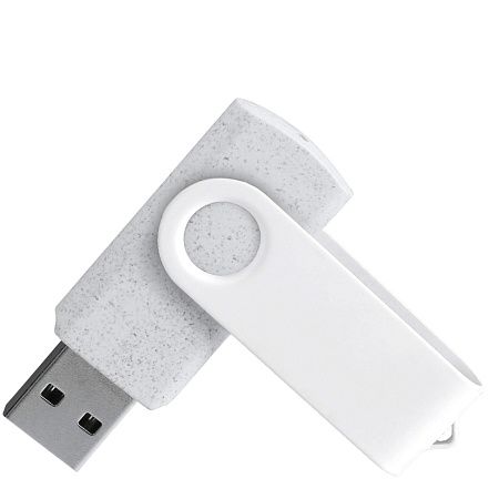 Флешка TWIST ECO Белая с белым 4027.07.07.4ГБ