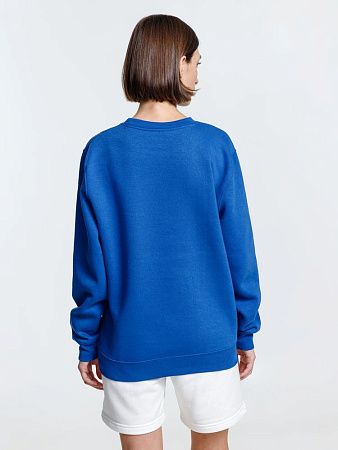 Свитшот унисекс Delta, ярко-синий, размер XXL