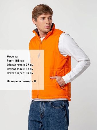 Жилет Warm оранжевый, размер 5XL