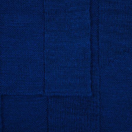 Плед Rombus, темно-синий (кобальт)