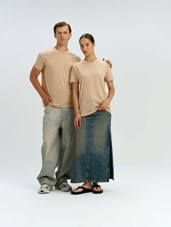 Футболка унисекс Regent 150, песочная, размер 3XL