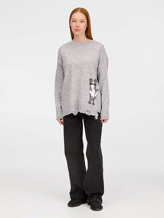 Джемпер Sharpick, серый, размер L/XL