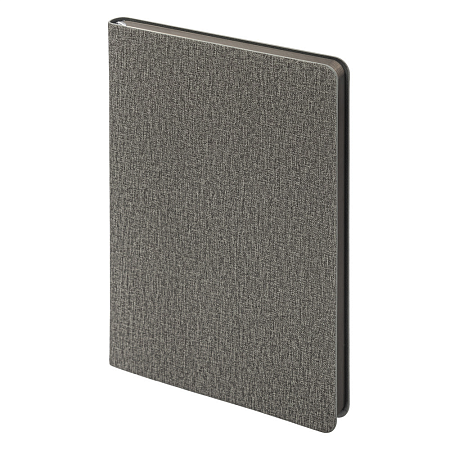 Ежедневник Flexy Cambric А5, серый, недатированный, в гибкой обложке