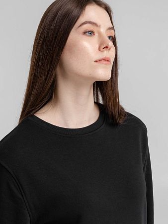 Свитшот унисекс BNC Inspire (Organic), черный, размер 3XL