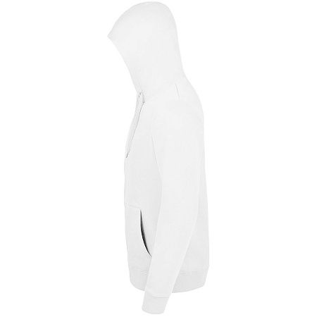 Толстовка унисекс Stone, белая, размер L