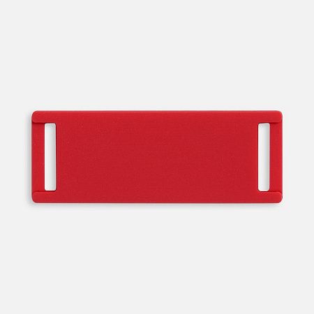 Лейбл из ПВХ Kova, красный