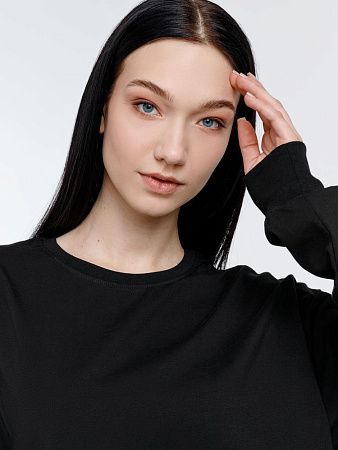 Футболка оверсайз унисекс City Sapiens, черная, размер S