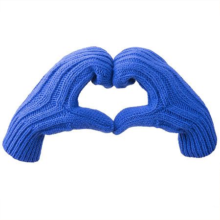 Варежки вязаные НАСВЯЗИ© шерсть/акрил