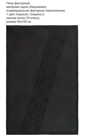 Фактурные вязаные пледы Terra