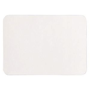 Шеврон Rectangle Milano размер 50*70 мм, молочный, со скругленными углами