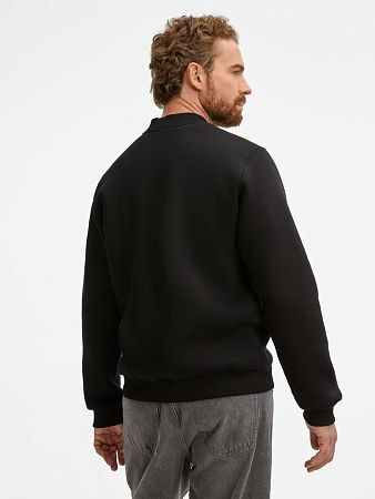 Бомбер унисекс AtmosWear, черный, размер S