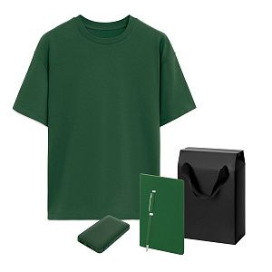 Набор с одеждой RUST (футболка, аккумулятор, блокнот, ручка), зеленый, 3XL/4XL