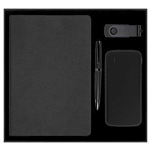 Набор подарочный Solution Prestige Quadro, Черный