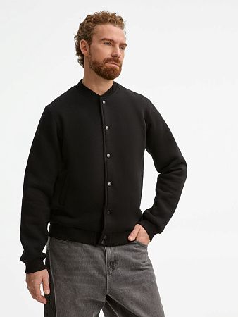 Бомбер унисекс AtmosWear, черный, размер S