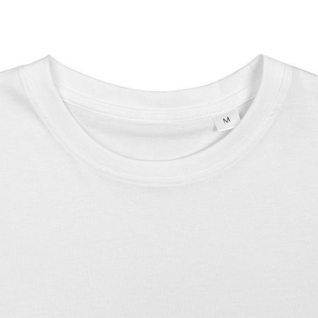Футболка унисекс T-Bolka 180, белая, размер XL