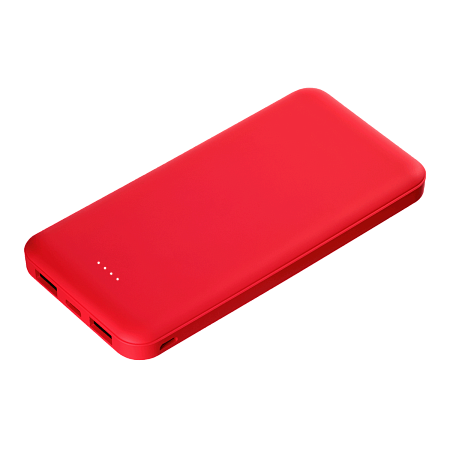 Внешний аккумулятор Elari Plus 10000 mAh, красный