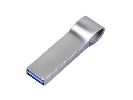 USB 2.0-флешка на 64 Гб с мини чипом и боковым отверстием для цепочки