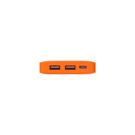 Внешний аккумулятор с подсветкой Анкор Плюс PD (Ancor PD Plus) 10000 mAh, оранжевый